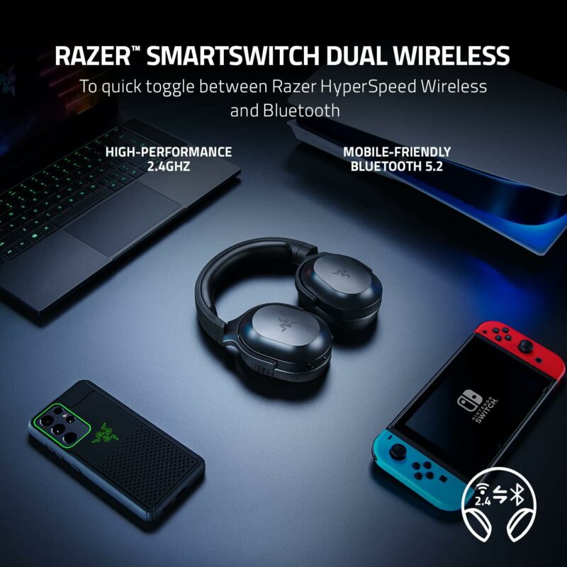 Razer Barracuda X Wireless Gaming Headset - Black (RZ0404430100R3U1)